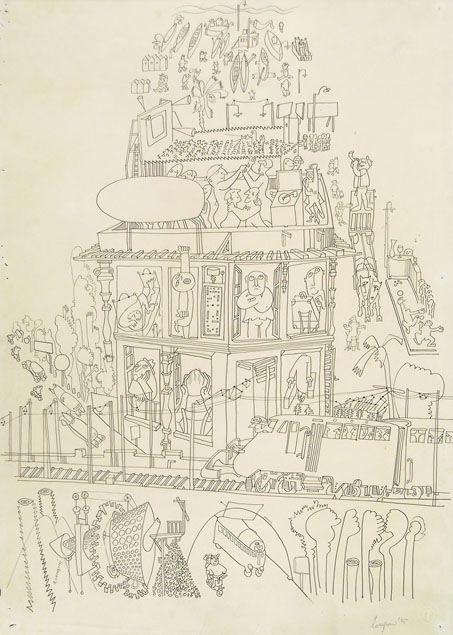 Alberto Longoni, fantastic view of a seaside resort town